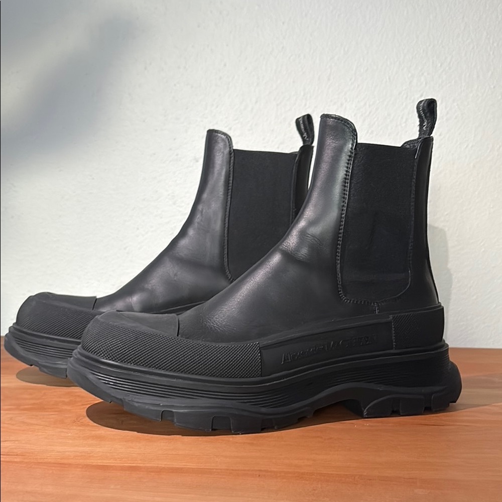 Men's Black Alexander McQUEEN BOOTS